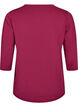 Trainingsshirt mit 3/4-&Auml;rmeln, Pink, Packshot image number 1