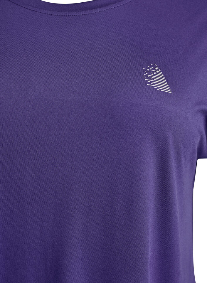 Langes Trainingsshirt, Lila, Packshot image number 2