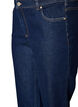 Kurze Jeans mit gerader Passform und normaler Taillenh&ouml;he, Blau, Packshot image number 2