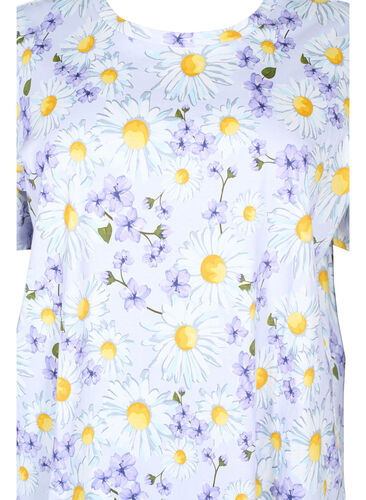 Oversize Nachthemd mit Print, Lavender Blue AOP, Packshot image number 2