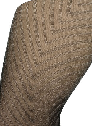 Glitzer-Strumpfhose mit Streifenmuster, Black, Packshot image number 1
