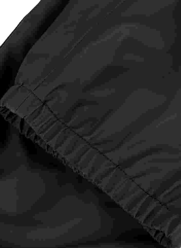Regenhose mit zugeklebten Nähten, Black, Packshot image number 3