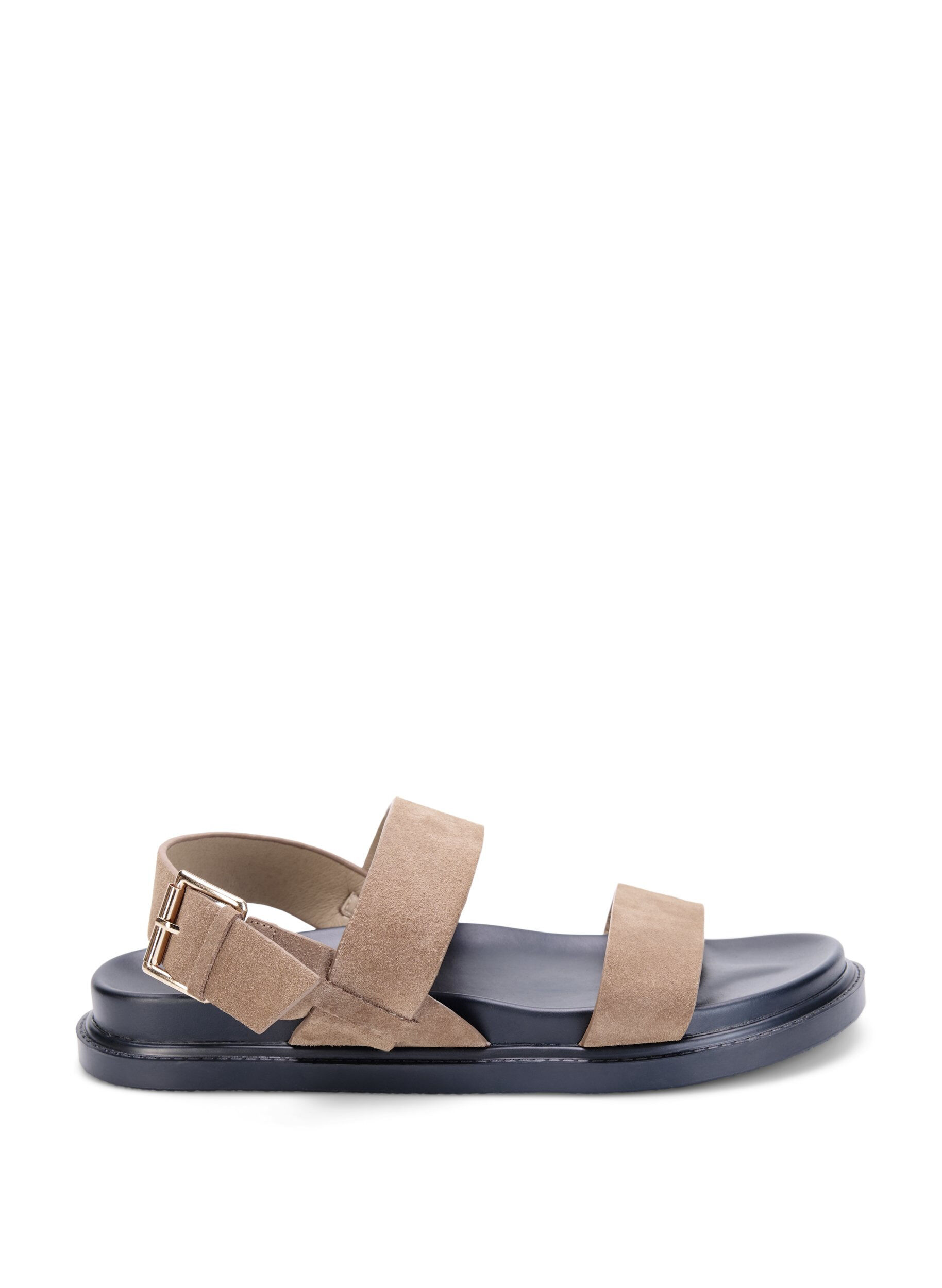 Wide Fit Sandalen aus Wildleder