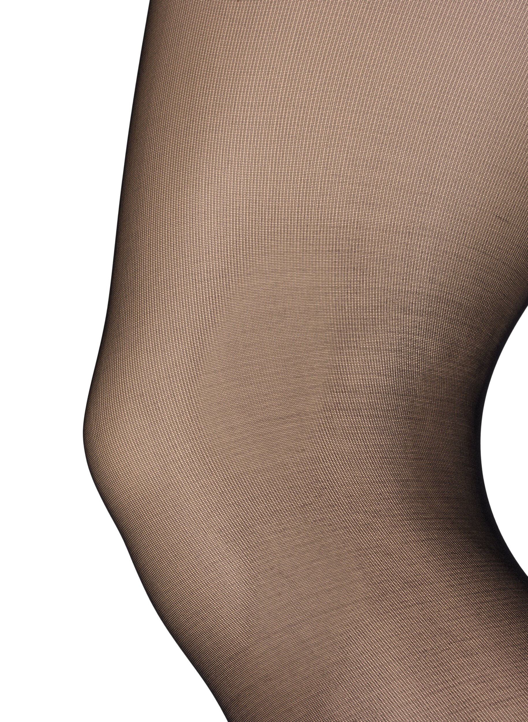 Zizzi Laufmaschenfreie Strumpfhose in 30 Denier, Black, Packshot image number 1