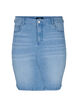 FLASH - Eng anliegender Jeansrock, Blau, Packshot image number 0