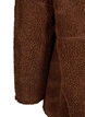 Sportliche Teddyfleece-Jacke mit Reißverschluss, Braun, Packshot image number 3