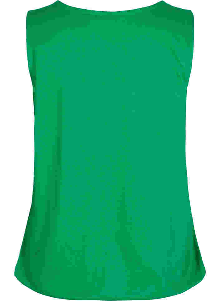 Baumwolltop mit Gummibund im Saum, Jolly Green, Packshot image number 1