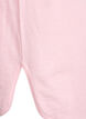 Bluse aus Feinstrick mit V-Ausschnitt und Detail auf der Vorderseite, Pink, Packshot image number 3