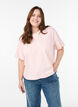 Boxy Baumwoll-T-Shirt, Pink, Model image number 0