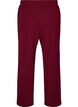 Lockere Hose mit Struktur und hoher Taille, Rot, Packshot image number 1