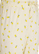 Pyjamahose aus weichem Jersey mit hoher Taille und Frucht-Print, Gelb, Packshot image number 2
