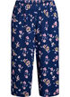 Culotte-Hose mit Print, Blau, Packshot image number 0