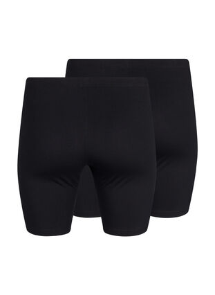 FLASH – 2er-Pack Leggings-Shorts, Black / Black, Packshot image number 1