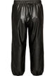 Ballonhose aus Kunstleder, Schwarz, Packshot image number 1