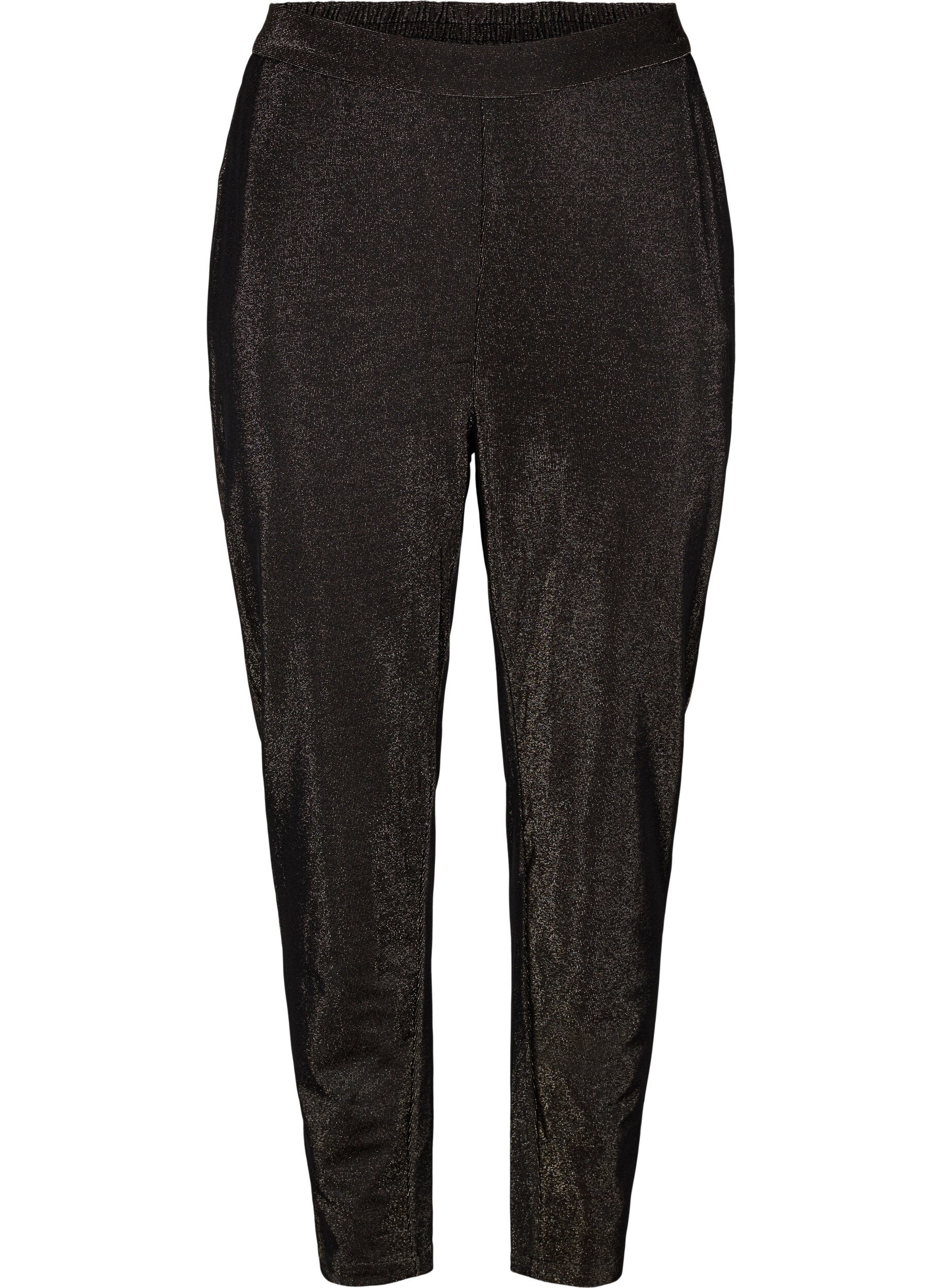 Zizzi Maddisonhose mit Glitzer, Black w. Lurex, Packshot image number 0