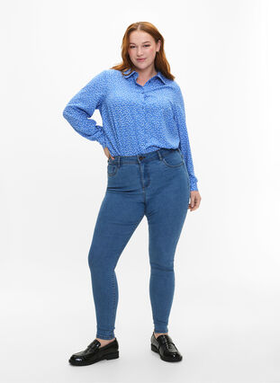 FLASH - Jeans mit Super Slim Fit, Light Blue, Model image number 0