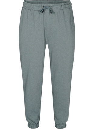 Lockere Sweatpants mit Taschen, Balsam Green Mel, Packshot image number 0
