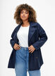 Kurzer Trenchcoat mit Gürtel, Blau, Model image number 0