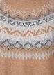 Pullover mit Muster, Chipmunk Mel. Comb, Packshot image number 2