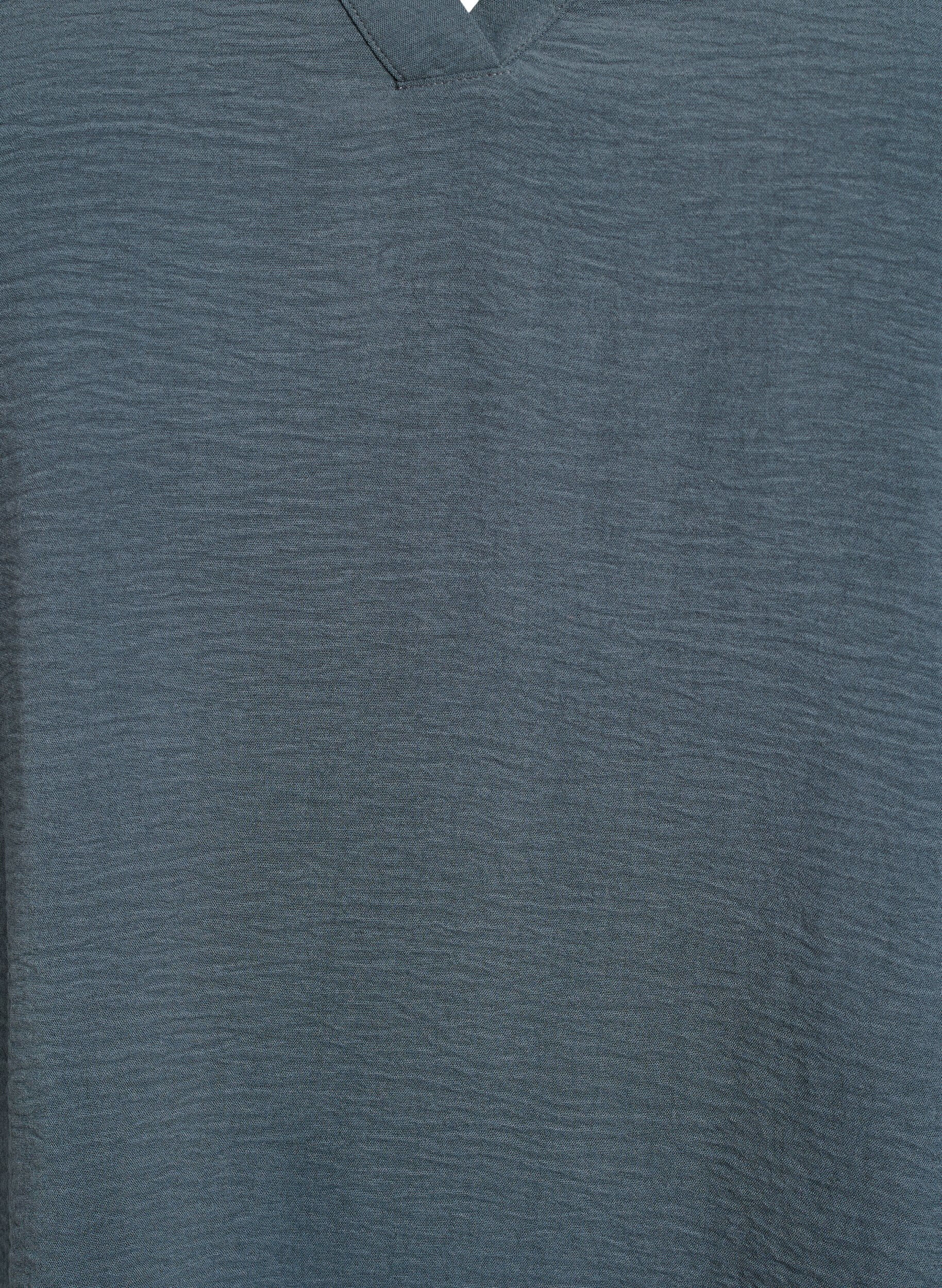 Zizzi FLASH - Bluse mit 3/4-&Auml;rmeln, Gr&uuml;n, Packshot image number 2