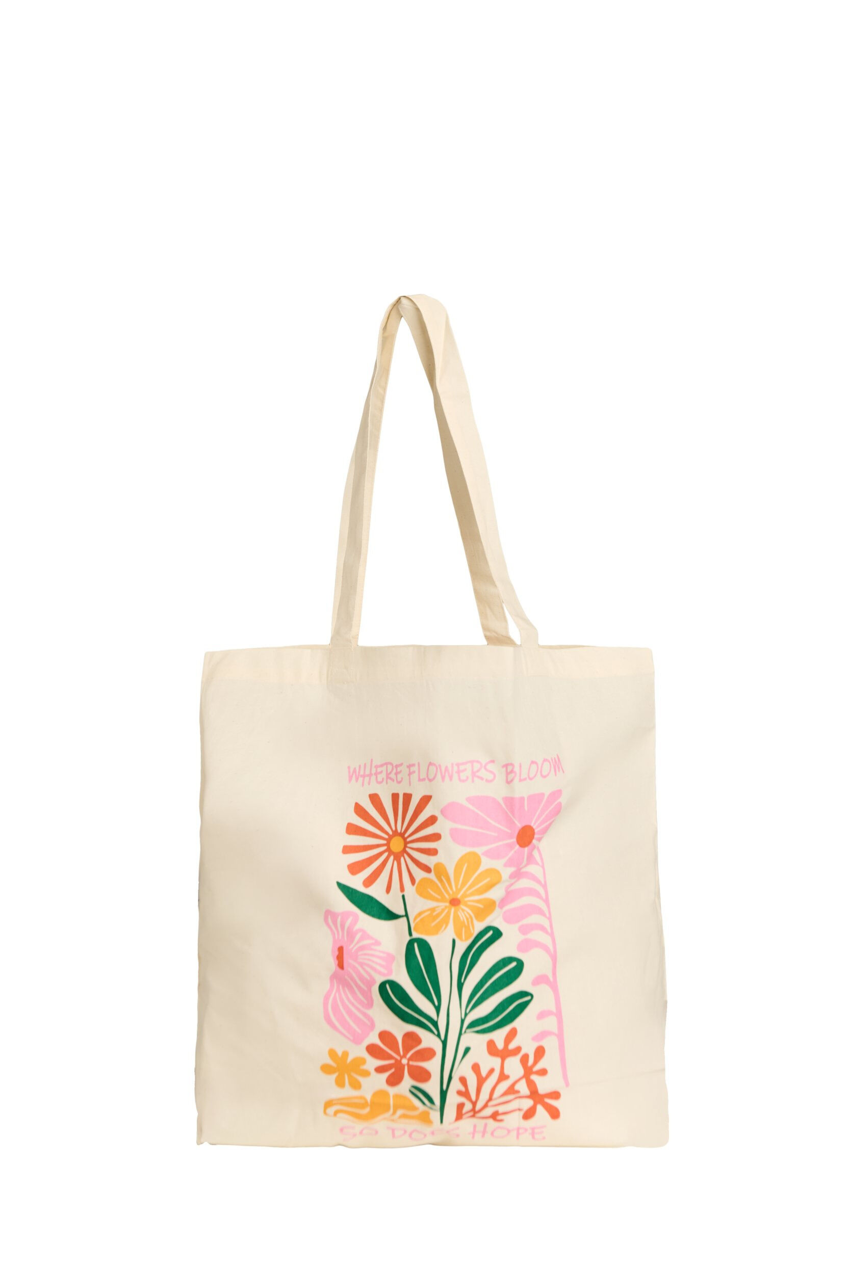 ZizziTote Bag mit Print, Pink, Packshot image number 0