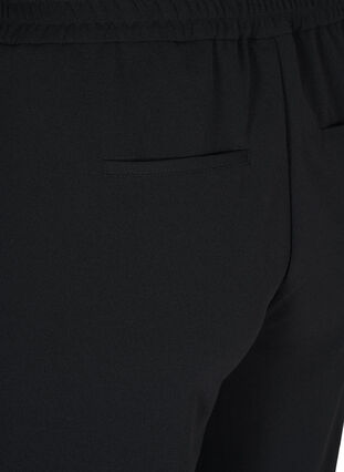 Shorts mit elastischem Bündchen und Taschen, Black, Packshot image number 3