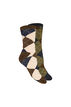 2er-Pack Socken mit Harlekinmuster, Braun, Packshot image number 1