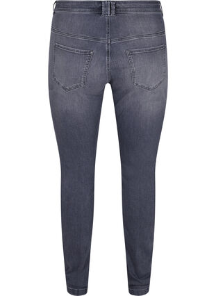 Extra Slim Amy Jeans mit hoher Taille, Grey Denim, Packshot image number 1