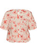 Bluse mit Ballonform und Fl&uuml;gel&auml;rmeln, Orange, Packshot image number 1
