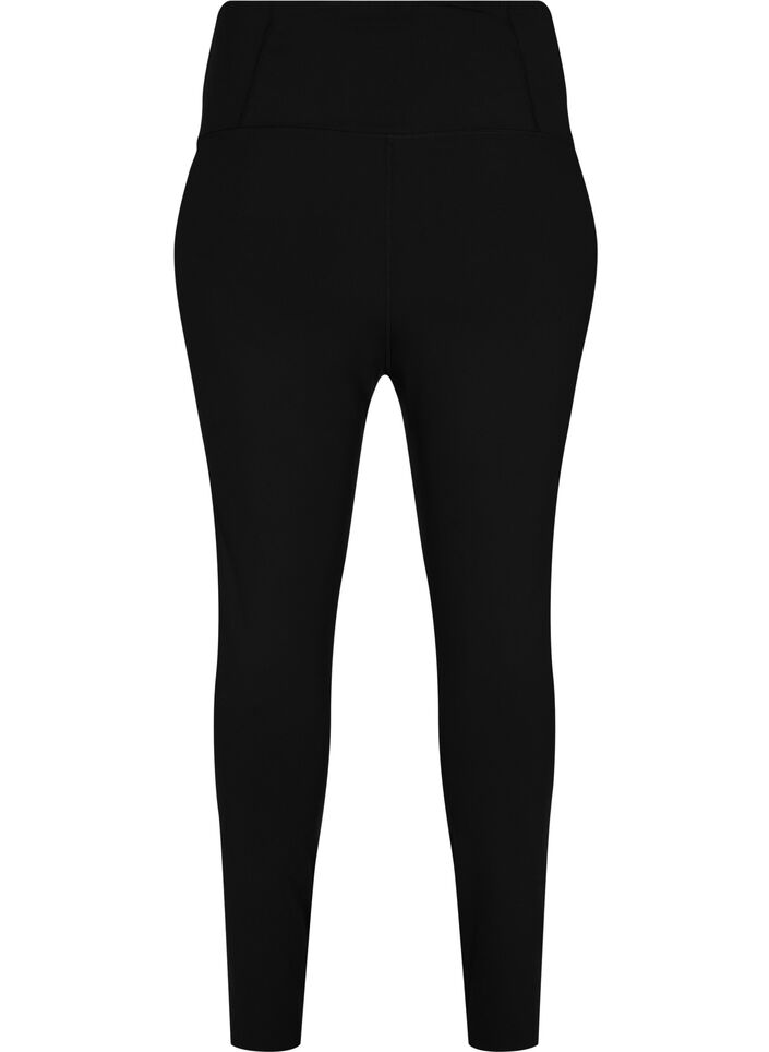 ACORE, SUPER TENSION TIGHTS - Trainingstights mit Innentasche, Schwarz, Packshot image number 1