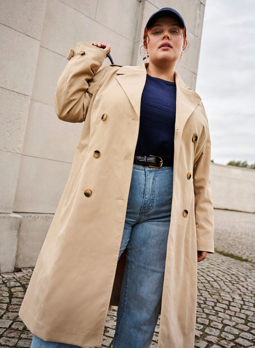 Trenchcoat mit Taschen und Gürtel, Nomad, Image image number 0