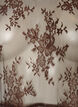 Midikleid aus transparenter Spitze mit kurzen &Auml;rmeln, Braun, Packshot image number 2
