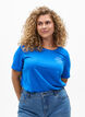 FLASH - T-Shirt mit Print, Blau, Model image number 0