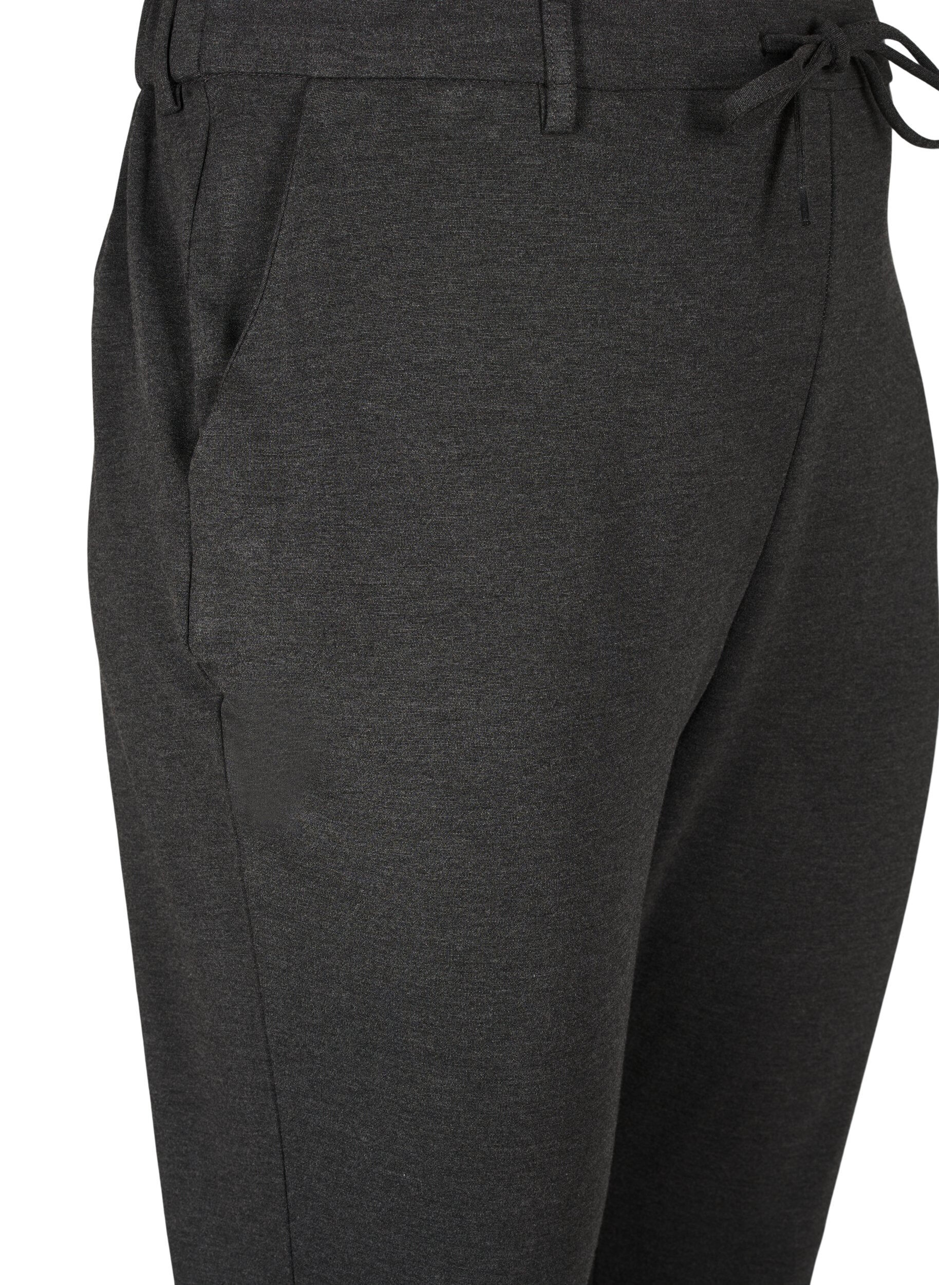 ZizziCropped Maddison-Hose, Grau, Packshot image number 2