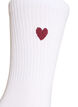 Socken aus Baumwolle mit Muster, Wei&szlig;, Packshot image number 2
