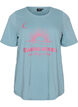 T-Shirt mit Print, Blau, Packshot image number 0
