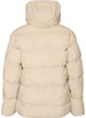 Kurze Steppjacke mit abnehmbarer Kapuze, Vanille, Packshot image number 1