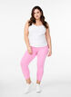 Basic 3/4 Leggings aus Viskose, Pink, Model image number 1