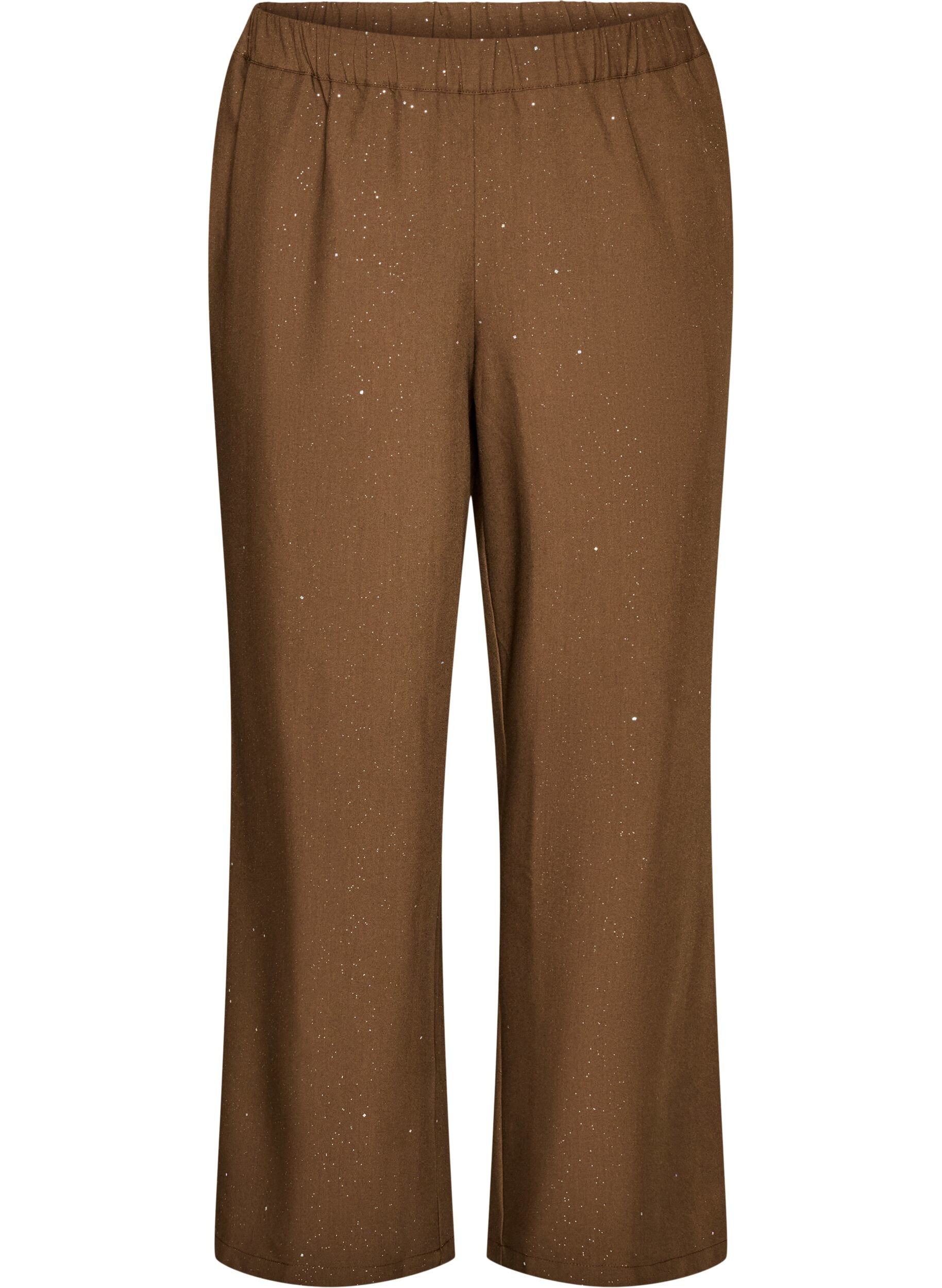 Hose mit Glitzer und weitem Bein