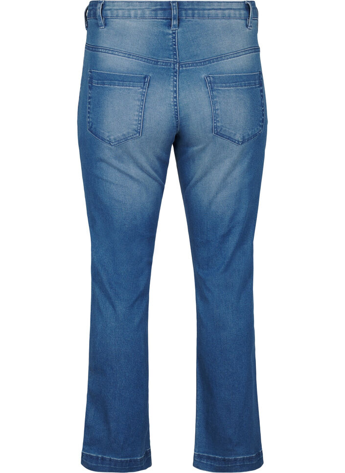 Slim Fit Emily Jeans mit normaler Taillenhöhe, Blau, Packshot image number 1