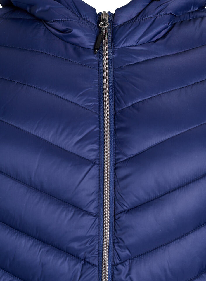Leichte Jacke mit Kapuze, Blau, Packshot image number 2