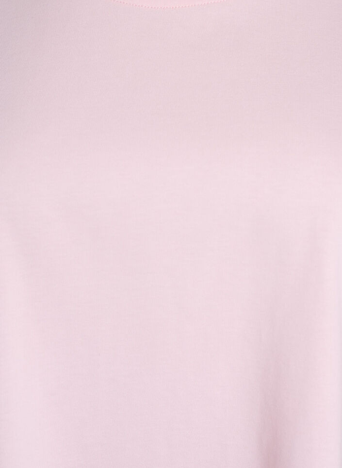 Boxy Baumwoll-T-Shirt, Pink, Packshot image number 2