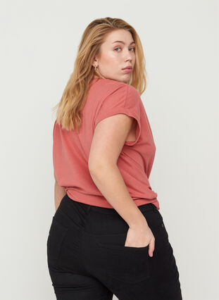 T-Shirt, Faded Rose Mel., Model image number 1