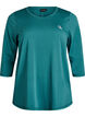 Trainingsshirt mit 3/4-&Auml;rmeln, Gr&uuml;n, Packshot image number 0