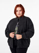 Bomberjacke in Wolloptik mit Taschen, Dark Grey Melange, Model image number 0