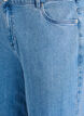 Jeans mit weitem Bein und hohem Bund, Blau, Packshot image number 2
