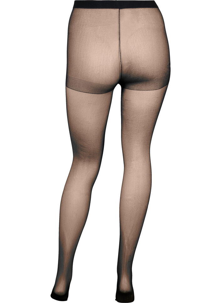 2-pack Strumpfhosen in 20 DEN, Schwarz, Packshot