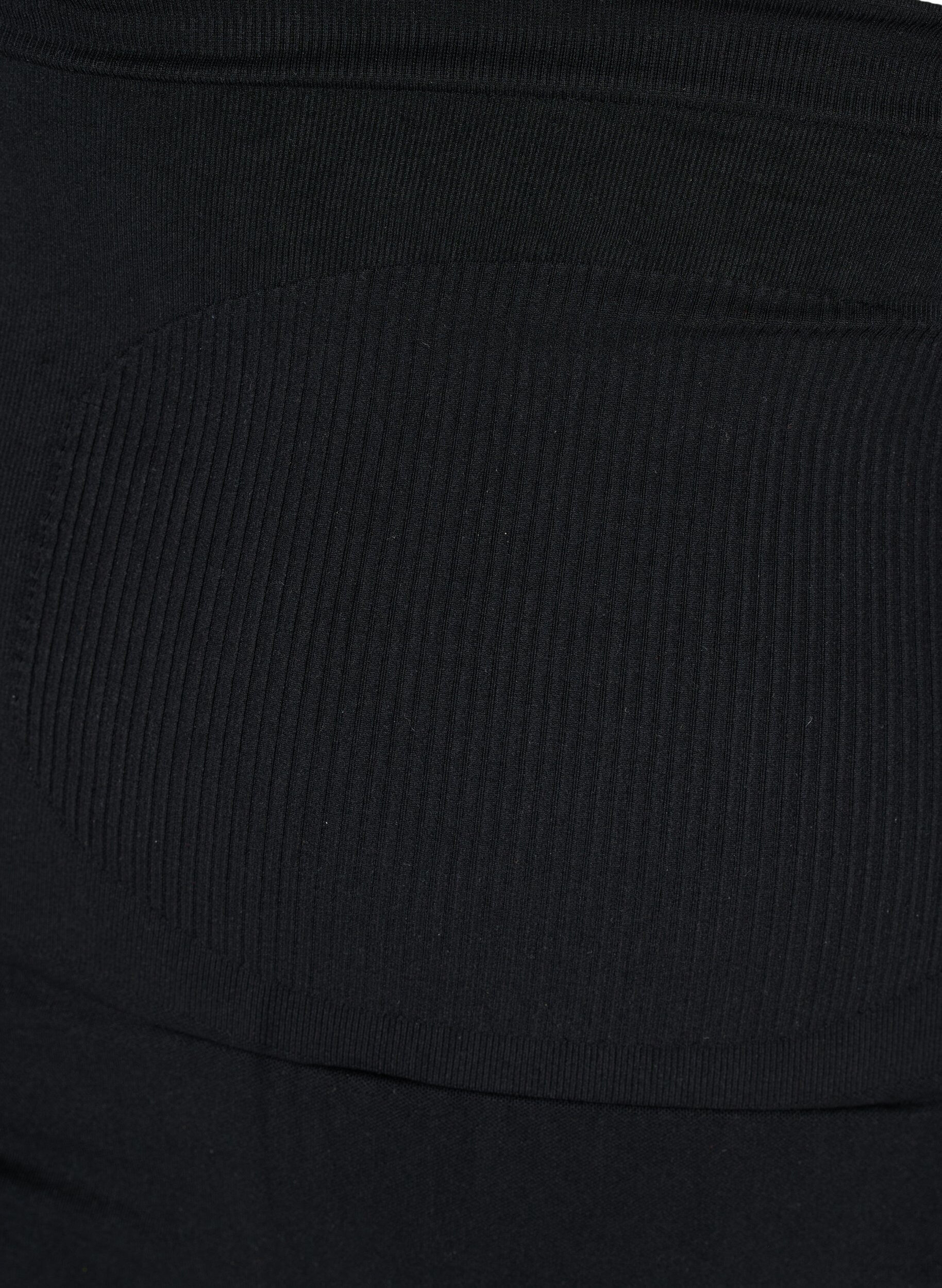 Zizzi Hochtaillierter Shapewear G-String, Black, Packshot image number 2