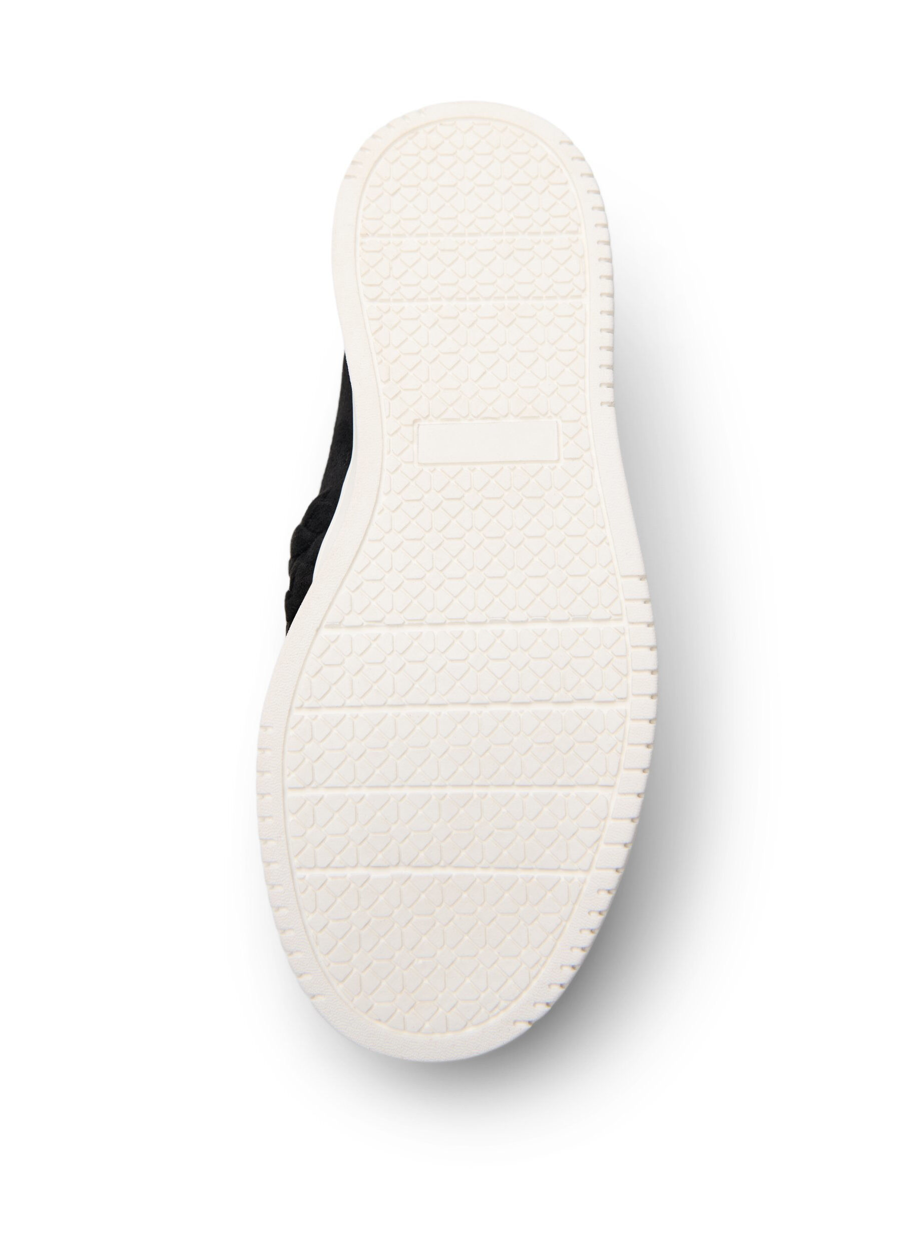 Zizzi Schuhe aus Wildlederimitat mit geflochtenen Riemen, Schwarz, Packshot image number 4