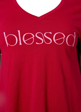 T-Shirt aus Baumwolle mit kurzen Ärmeln, Barbados Cherry BLES, Packshot image number 2